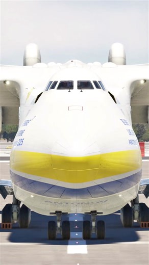Antonov 225 Opening Front Cargo Door #aviation