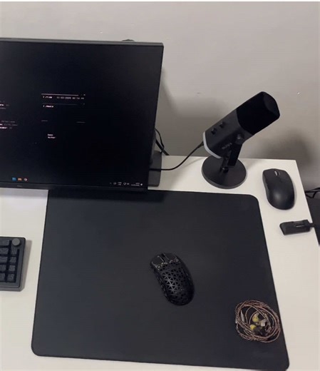 Antiflop Setup: Black and White Aesthetic