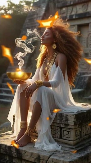 Step into your Goddess energy ⚡️with this short morning meditation ☀️