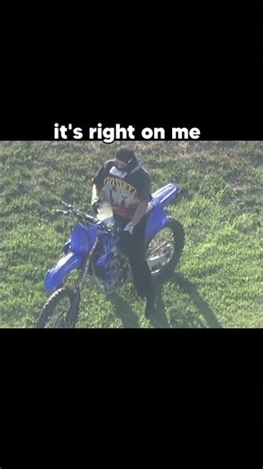 Dirt Bike Rider Casually Stops For Gas Mid-Police Chase
