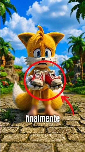 Tails Finally Took Off His Shoes.😰😰#youtube #sonic #shorts#tails