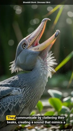 Shoebill Stork: Dinosaur Bird