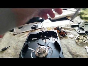 WESTERN DIGITAL HARD DRIVE DISASSEMBLED