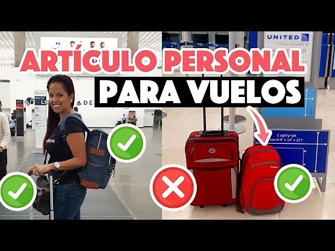 What is the personal item for air travel? - Hand luggage