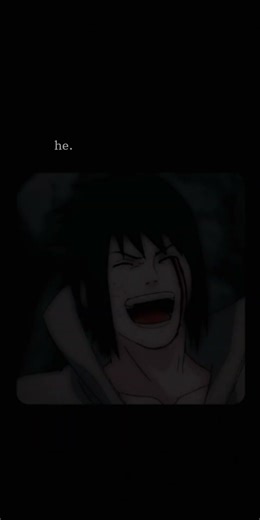 “Sasuke wasn’t cold… he was just tired of warmth disappearing.” #sasuke #narutoshippuden #anime