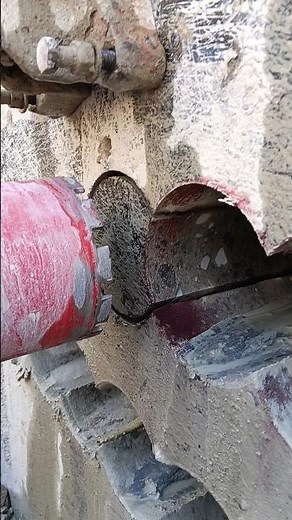 concrete core cutting #shortsfeed #ytshorts #machine