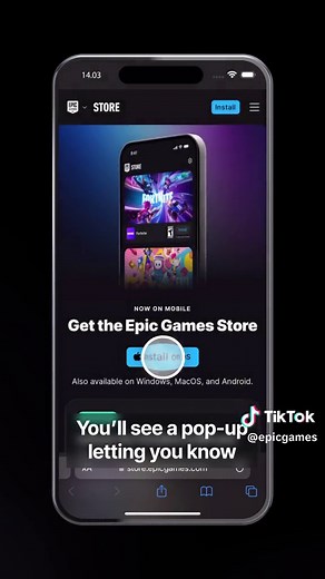 📣 iPhone users in the European Union 📣 Here’s your guide to help download and install the Epic Games Store on your mobile device!
