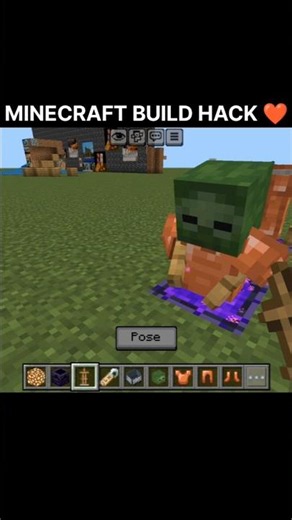 🤯 Minecraft INSANE Build Hack! You Need to Try This! #shorts