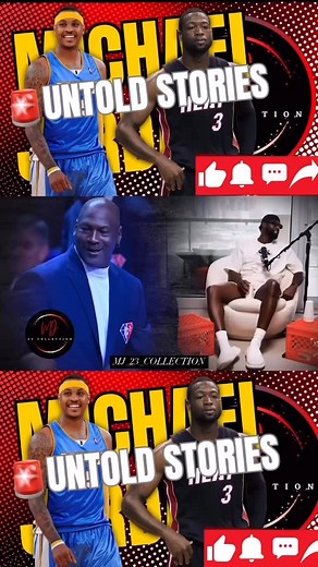 Carmelo Anthony & Dwyane Wade Share Rare Untold MJ Stories 🏀🐐 Melo and Wade open up about their unforgettable moments with Michael Jordan — from iconic trash talk to career-shaping advice. These stories show exactly why MJ’s impact is unmatched. 💬 Want to hear more untold MJ stories? Drop a 🔥 in the comments! 📚 Unlock more GOAT moments in GOAT: The Final Word 🐐📖 👉 #LinkInBio #CarmeloAnthony 🏀 #DwyaneWade 🔥 #MichaelJordan 🐐 #NBALegends 🏆 #GOATConversations 👑 #BasketballInfluence 🏀 #