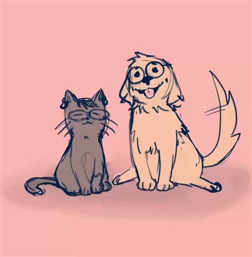 Моя первая анимация лолВот такие миленькие няшки #namgi