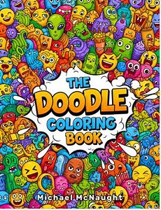 The Doodle Coloring Book - Etsy