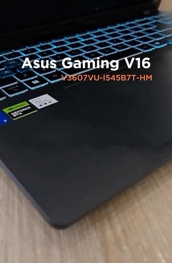 CV Dunia Komputer on Instagram: "Asus V16 V3607VU-I545B7T-HM/Core 5 210H/16GB/512GB SSD/RTX4050 6GB/16″ WUXGA/Win 11 Home+OHM 2024+M365/Matte Black Asus Spesifikasi: Processor : Intel Core 5 Processor 210H 2.2 GHz (12MB Cache, up to 4.8 GHz, 8 cores, 12 Threads) Display :16.0-inch, WUXGA (1920 x 1200) 16:10 aspect ratio, LED Backlit, 144Hz refresh rate, 300nits, 45% NTSC color gamut, Anti-glare display, (Screen-to-body ratio)89% Memory : 16GB DDR5 SO-DIMM, Upgradable 2x DDR5 SO-DIMM slots, Up to