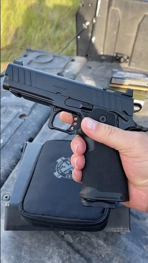 Springfield Armory Prodigy 2011 Unboxing and First Shots🤠 #1911 #1911pistol #shooting #pistol #gun