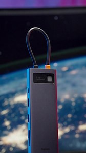 Baseus 9-in-1 USB C hub, small yet well-rounded. #BaseusHub Hit the link to get one 👇 https://amzn.to/3TriLw5 | Baseus