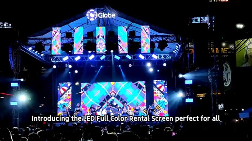 P4 LED Display Rental Mobile LED Video Wall Screen Outdoor Indoor Events Stage Backdrop LED Screen