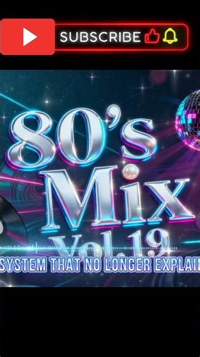 Cosmic synthesizers and legendary basslines from the 80s golden era ✨ #80sMix #NewWave