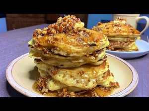 How To Make Butter Pecan Pancakes | Fluffy Pancake Recipe