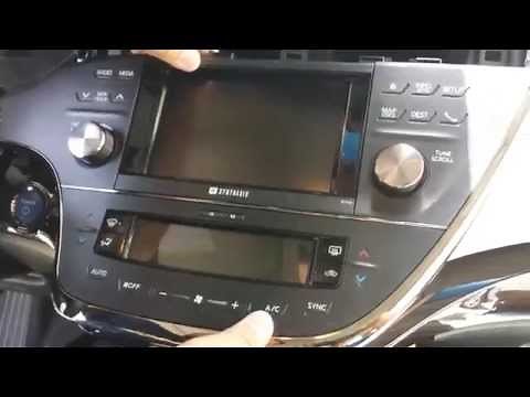 How to Remove Navigation / Radio from 2013 Toyota Avalon for Repair. Part 1