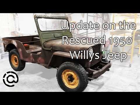 Rescued 1950 Willys Jeep update