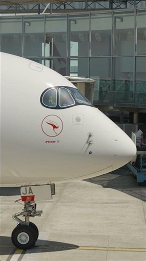 First reveal of VH-OJA Qantas Airbus A350-1000ULR