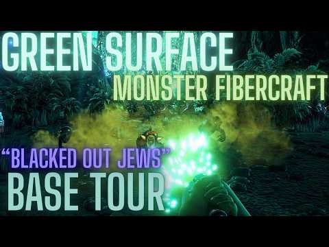 Ark Cinematic Base Tour | Abberation Green Surface | BlackedOutJews