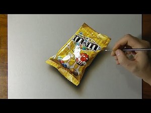 M&M's Bag - 3D drawing by Marcello Barenghi