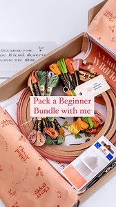 Have you been thinking about starting modern embroidery, but don’t know where to begin? 🤔💭 Our Beginners Bundles make it easy to get started in this craft! Stop umming and ahhing and pick up an embroidery needle today 🪡 🧵 I just know you are going to love this craft and find it so rewarding. Grab your own from our website. 🌸💕 #modernembroidery #progressoverperfection #beginnerembroidery #embroiderykit #embroiderysupplies | Clever Poppy