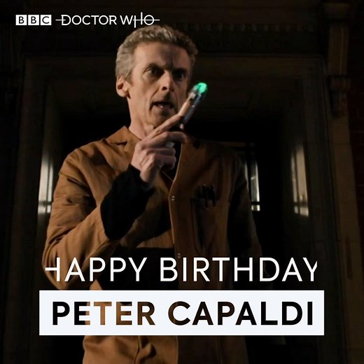 202K views · 10K reactions | Wishing Peter Capaldi, who played the Twelfth Doctor, a cosmic birthday!  | Doctor Who | Facebook
