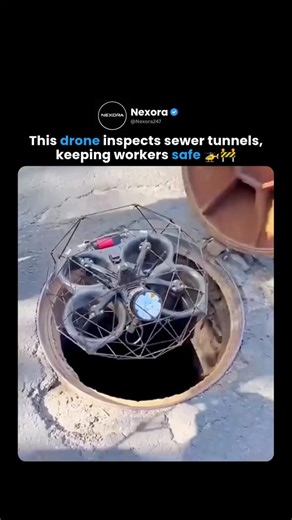 AI Drone Replaces Humans in Sewer Tunnels 🚁