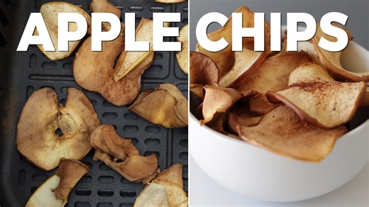 How to make apple chips in the air fryer