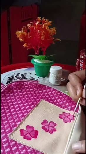 Old Cloth Bag Makeover | Easy Painting Tutorial#art