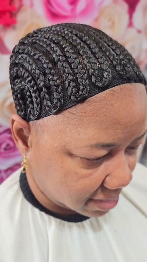 crochet illusion using a braided cap on this Beauty ⚘️❤️ #crochetillusion #crochetillusionhairstyles #braidedwigcap ##braidedcap #crochetbydelilah #crochetbraidsforalopecia #crochetbraids #alopecia #alopecialife #fyp #fypシ #fypage #foryou #foryoupage #viral #viraltiktok #mississippibraider #clintonmsstylist #clintonmsbraider #jacksonms601 #jacksonmshairstylist #