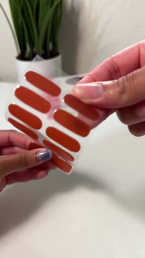 If you want to add length to your nails while using gel nail stickers, use full cover nail tips! 🌸These stickers are made out of gel polish so they are not meant to be used as extensions alone. 💕 #diygelnails #nailinspo #nailgel #nailart #semicuredgelnailsticker #summernails #glitternails #gelnailsathome #gelnailwrap #semicuredgelnailstrips #semicuredgel #asmrnails