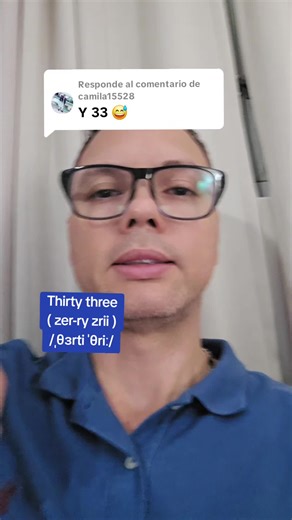 Aprende a contar hasta treinta y tres en inglés