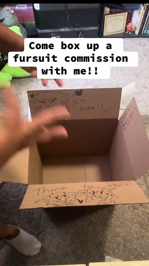 Fursuit Commission Packing Process Explained