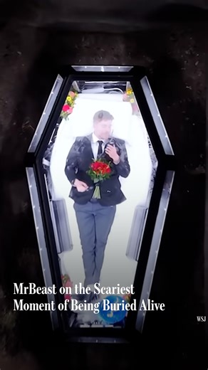 149K views · 86 reactions | MrBeast explains the scariest moment of being buried alive for seven days.⁠ In the full video, MrBeast (Jimmy Donaldson) discusses what inspired him to become a YouTuber, how he knew his fiancée was the one and why he thinks Logan Paul called him a robot: https://on.wsj.com/49u74xM | The Wall Street Journal | Facebook