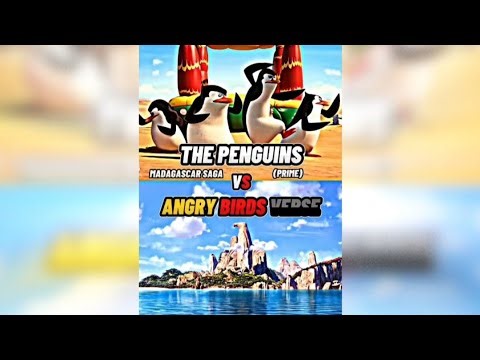 The Penguins vs Angry birds verse | 1k special 🥳