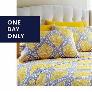 159K views · 1.5K reactions | You're not dreaming. We've got a one-day deal on six-piece sheet sets that you have to see to believe. Shop linens for lying in luxury. | Zulily | Facebook