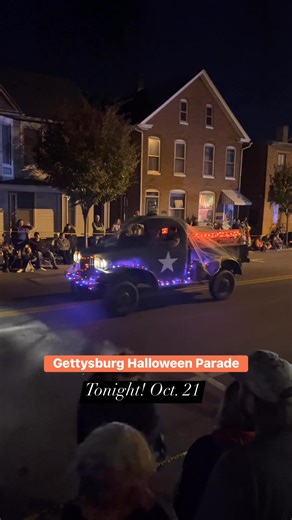It’s our favorite night of the year 👻🎃 Gettysburg Halloween Parade is tonight! If you’ve been to this fun event comment with a 👻 or 🎃 #gettysburghalloweenparade #adamscountypa #Gettysburg | Celebrate Gettysburg