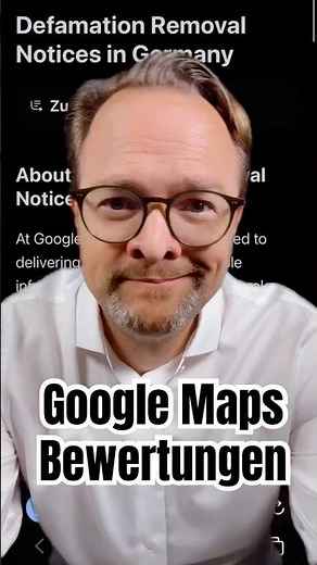 Google Maps: Neue Transparenz bei gelöschten Bewertungen in Deutschland. ▹ eicker.TV