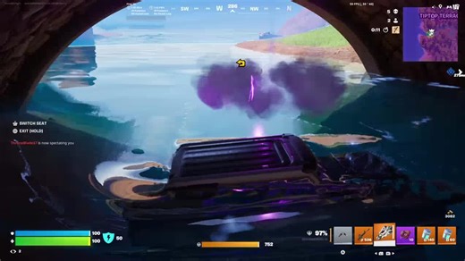 Activated the kenny stick under a bridge. The pawns all kill each other above on the bridge. And then It just 1 vs 1. Ive used this bridge technique 3 times and won each round. #fortniteclips #zerobuild #fortnite