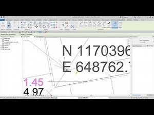 Setup Site plan and publish shared coordinates in Revit