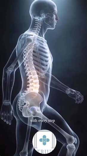 33 vertebrae protect your spinal cord so you can move, feel & function. #humabiology #spinehealth 🩺