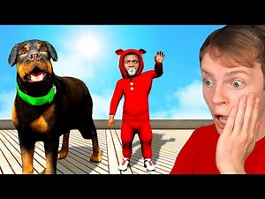 Playing as BABY FRANKLIN in GTA 5!