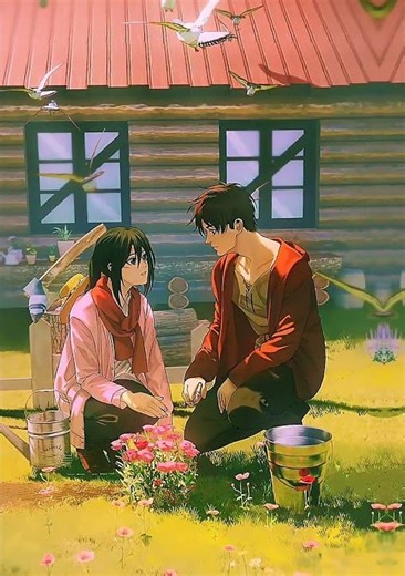 The greatest love story | Attack on Titan | anixo