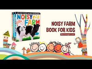 Noisy Farm Book for Kids | Sound Books for Kids