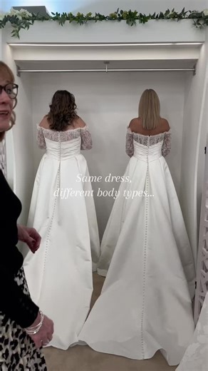 ✨ A gown that embraces every shape, every size, and every kind of beautiful bride 👰🏼‍♀️🤍 Here at Shropshire Country Brides, we have gowns to suit all sizes, with our dresses to try on ranging from a size 10-28 🫶 #weddingdresses #bridal #bridetobe #2026bride #2027bride #weddingdresseswithsleeves #laceweddingdress #plainweddingdresses #elegantweddingdresses #timelessweddingdresses #bridalshop #shropshirebride #shropshirewedding #bridalinspo | Shropshire Country Brides