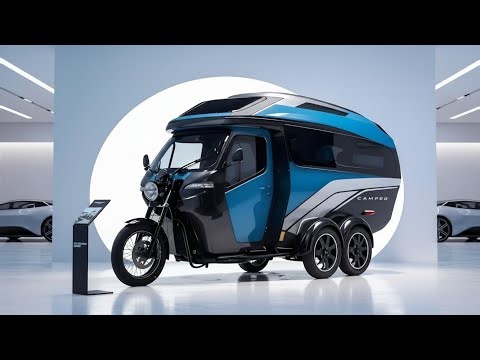 🇩🇪2026 Tricycle Motorcycle Camper – Das Zukunfts-Mini-Wohnmobil auf 3 Rädern