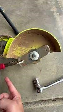 How to change a Ryobi Edger Blade (Step by Step Guide)
