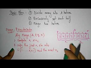 Mind Luster - Learn merge sort algorithm